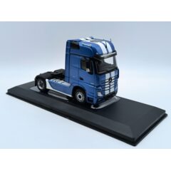 1:43 Масштабная модель седельный тягач MERCEDES-BENZ Actros MP4 1853 SZM 2012 Blue Metallic