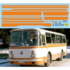 1:43 Декаль Полосы Лаз 695 (оранжевый)