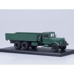 1:43 Масштабная модель ЯАЗ-210 бортовой, тёмно-зелёный /металл. рама/