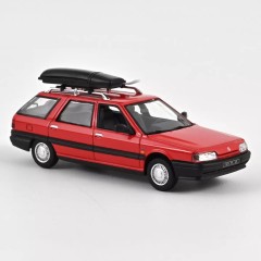 1:43 Масштабная модель RENAULT 21 Nevada с багажником на крыше 1989 Red