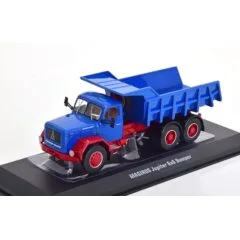 1:43 Масштабная модель самосвал MAGIRUS Jupiter 6x6 1960 Blue/Red