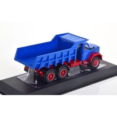 1:43 Масштабная модель самосвал MAGIRUS Jupiter 6x6 1960 Blue/Red