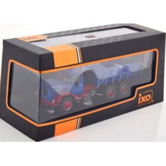 1:43 Масштабная модель самосвал MAGIRUS Jupiter 6x6 1960 Blue/Red