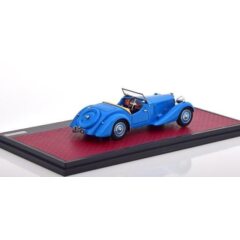 1:43 Масштабная модель BUGATTI T57S Corsica Roadster Malcolm Campbell #57531 1937 Blue
