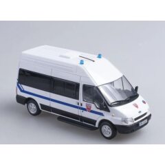 1:43 Полицейские машины мира №41 - Ford Transit, Полиция Франции
