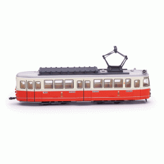 1:87 Масштабная модель Трамвай 1957 Simmering-Graz-Pauker красный с белым