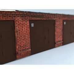 1:43 Кооперативные гаражи (барельеф на 3 бокса)