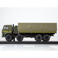 1:43 Масштабная модель КАМАЗ-6560 бортовой (с тентом)