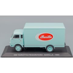 1:43 Масштабная модель OM FIAT Tigrotto Truck Frigorifero Barilla 1965, Very Light Green
