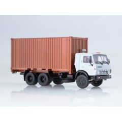 1:43 Масштабная модель KAMAЗ-53212 с 20-футовым контейнером