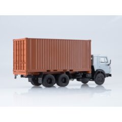 1:43 Масштабная модель KAMAЗ-53212 с 20-футовым контейнером