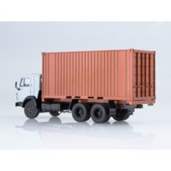 1:43 Масштабная модель KAMAЗ-53212 с 20-футовым контейнером