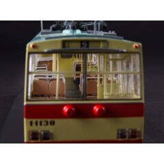 1:43 Масштабная модель Троллейбус Skoda-14TR (красно-бежевый)