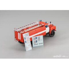 1:43 Масштабная модель Горьковский грузовик тип АЦ-30(53-12)-106Г (без надписей)