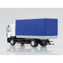 1:43 Масштабная модель МАЗ-5340 бортовой с тентом