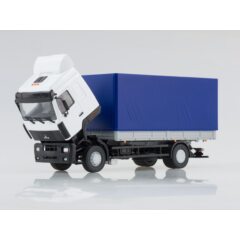 1:43 Масштабная модель МАЗ-5340 бортовой с тентом