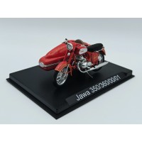 1:24 Наши мотоциклы №71 - Jawa-350/360 с коляской Velorex