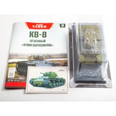 1:43 Наши Танки №20 - КВ-8