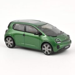 1:43 Масштабная модель RENAULT Concept Twingo E-Tech 100% Electric 2024 Green Metallic