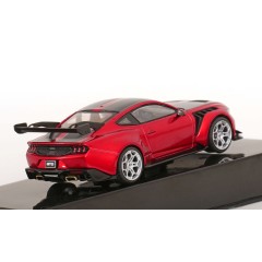 1:43 Масштабная модель FORD Mustang GTD 5.2l V8 Coupe 2025 Red Metallic/Black