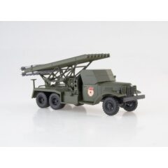 1:43 Автолегенды СССР Грузовики №2 - ЗИS-151 с реактивной установкой Катюша
