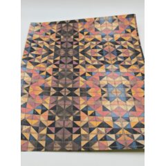 Самоклеющаяся текстура линолеума №6, для макетов, лист А4