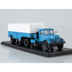 1:43 Масштабная модель МАЗ-200В с полуприцепом МАЗ-5217