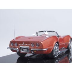 1:43 Масштабная модель Corvette Open Convertible (Bronze), 1968