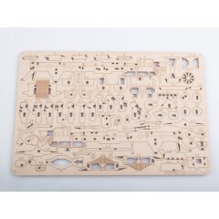 1:35 Сборная модель КАМАЗ-65952 самосвал