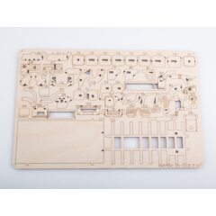 1:35 Сборная модель КАМАЗ-65952 самосвал