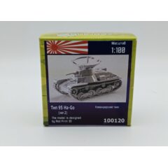 1:100 Сборная модель Японский командирский танк Тип 95 Ha-Go (вар. 2)