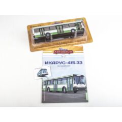 1:43 Наши автобусы №77 - Икарус-415.33