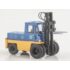 1:43 Масштабная модель Львовский автопогрузчик АП-4014 (жёлто-голубой)