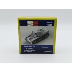 1:100 Сборная модель Французский лёгкий танк Renault AMR35 с башней FT