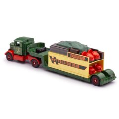 1:76 Масштабная модель Scammell седельный тягач с прицепом Collins Fair зеленый с желтым и красным