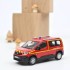 1:43 Масштабная модель PEUGEOT Rifter "Pompiers Secours Médical" (пожарная скорая медицинская помощь) 2019
