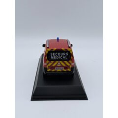1:43 Масштабная модель PEUGEOT Rifter "Pompiers Secours Médical" (пожарная скорая медицинская помощь) 2019