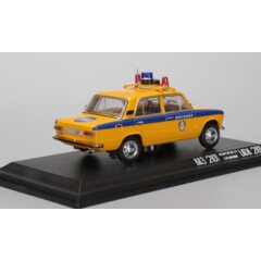 1:43 Масштабная модель Волжский 21011 Милиция СССР, желтый