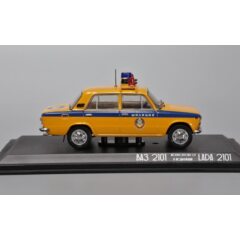 1:43 Масштабная модель Волжский 21011 Милиция СССР, желтый
