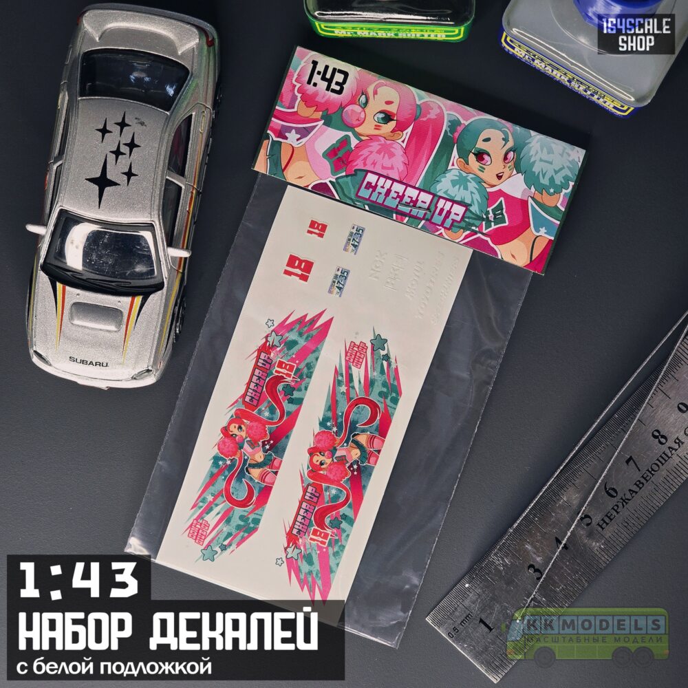 1:43 Декали " Cheer up " 18