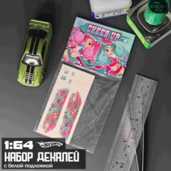1:64 Декали " Cheer up " 81