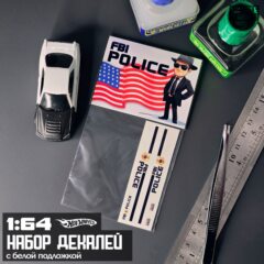 1:64 Декали " FBI "