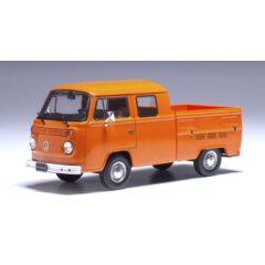 1:43 Масштабная модель VW T2 DoKa пикап с двойной кабиной 1972 Orange