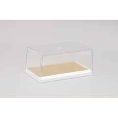 Коробка боксов белый подиум золотое покрытие (155 х 90 х 70 мм), 20шт.