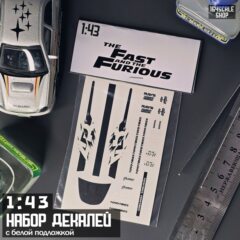 1:43 Декали Fast and the Furious " Han's Lancer Evolution IX "