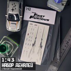 1:43 Декали Fast and the Furious " Leon's Skyline R33 "