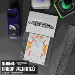 1:64 Декали Need for Speed Most Wanted " Baron Porsche Cayman "