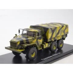 1:43 Масштабная модель 4320-31 бортовой с тентом (камуфляж)