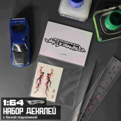 1:64 Декали Need for Speed Most Wanted " Kamikaze Mercedes clk500 "