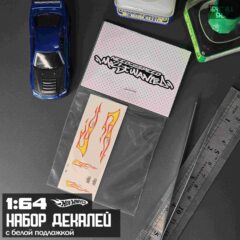 1:64 Декали Need for Speed Most Wanted " Razor Ford Mustang "